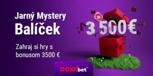 Otvor Jarný Mystery balíček v DOXXbet kasíno v hodnote 3500€