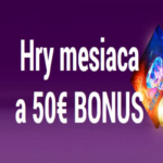 DOXXbet kasíno prináša Hry mesiaca s bonusom 50€