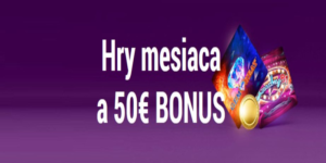 DOXXbet kasíno prináša Hry mesiaca s bonusom 50€