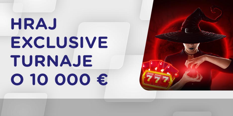 Kľúčový týždeň v kasíno eTIPOS.sk: Štartujú Exclusive turnaje aj Double days