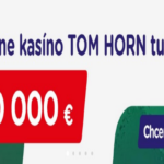 Zábava, napätie a skvelé výhry. To sú exkluzívne Tom Horn turnaje o 10 000 € v kasíno eTIPOS.sk