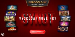 Nekončiaca zábava: Eurogold casino prináša 10 nových slotov od Synotu
