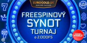 Roztoč to o voľné točenia! Freespinový Synot turnaj v Eurogold casino o 2 000 free spinov