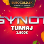 Zábava s hrami od obľúbeného výrobcu a k tomu zaujímavé výhry: V Eurogold casino beží Synot turnaj o 1 500 eur