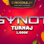 Eurogold casino prináša SYNOT turnaj s dotáciou 1000 €