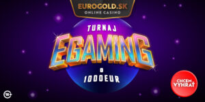 Vrhni sa do víru zábavy: Je tu e-gaming turnaj v Eurogold casino s dotáciou 1 000 eur