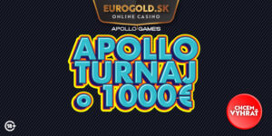 V Eurogold casino odštartoval Apollo turnaj a v hre je 1 000 eur