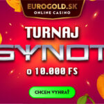 Synot turnaj o 10 000 free spinov v Eurogold casino