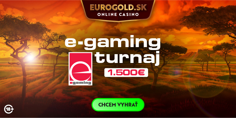 Uži si víkend v Eurogold casino na maximum: Štartuje eGaming turnaj o 1 500 €