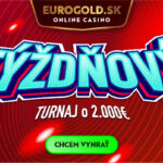 V Eurogold casino prebieha Týždňový turnaj o 2 000 €