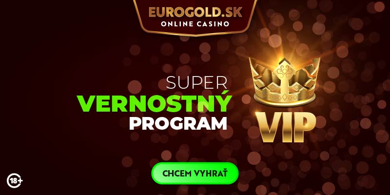 Eurogold.sk predstavuje VIP vernostný program pre verných hráčov online kasína.