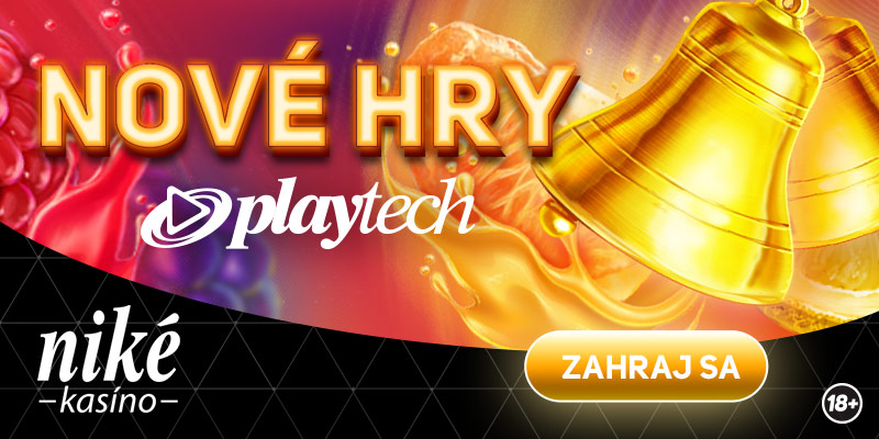 Svet hier Niké rozširuje ponuku o 6 noviniek od Playtech