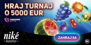 Lov na dotáciu 5 000 € v Svet hier Niké: Siahneš si na hlavnú výhru v nabitom Tom Horn turnaji?