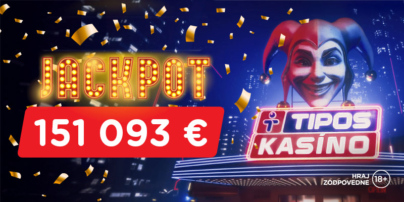 TIPOS Jackpot má nový rekord! Šťastný výherca len za 10 centov vyhral magických 151 093 €