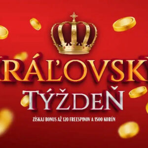 Kráľovský týždeň v Eurogold casino o 120 free spinov