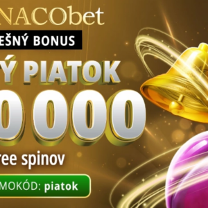 MONACObet prináša Zlatý piatok a v hre až 100 000 free spinov.