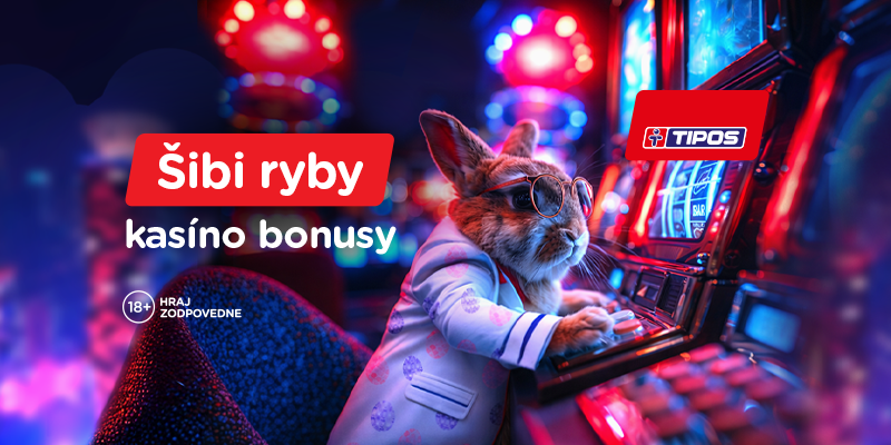 TIPOS Kasíno prináša Šibi ryby bonusy. V hre 100 free spinov