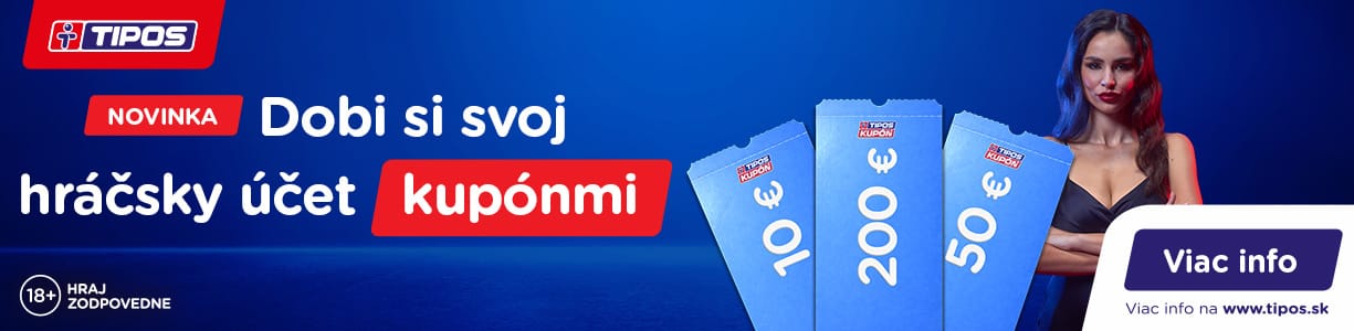 Tipos kupóny – registrácia do Tipos kasína pomocou kupónov