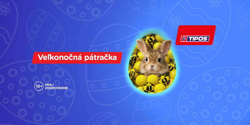 TIPOS Kasíno prináša Veľkonočnú pátračku so šancou získať 19 free eŽrebov