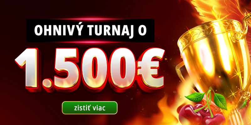 Zapáľ v sebe plameň hráčskej vášne! MONACObet kasíno odpálilo Synot ohnivý turnaj o 1500€