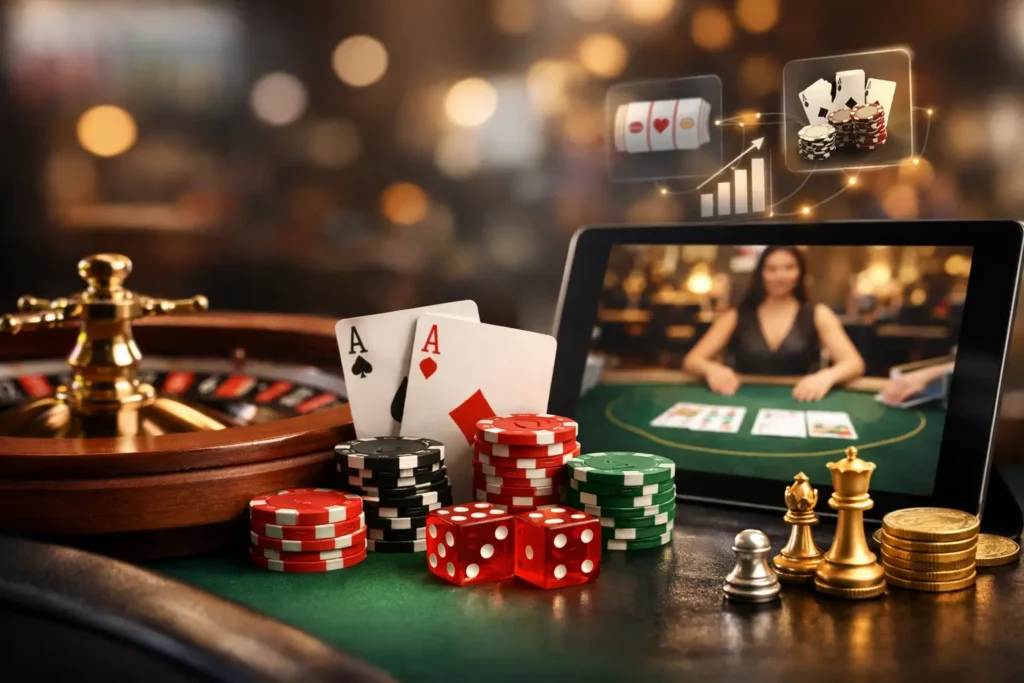 Najlepšie live casino hry: čo porovnať