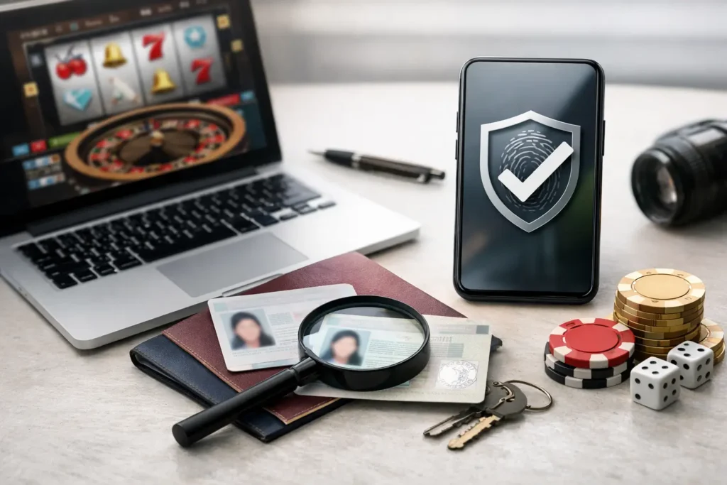 Aké doklady žiada online kasíno pri overení účtu