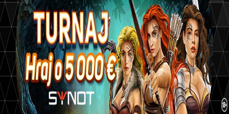 Štartuje Synot turnaj: Vstúp do kasína Svet hier Niké a ukroj si z balíka 5 000 € skôr, než bude neskoro!