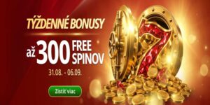 MONACObet spustilo týždennú bonusovú akciu s možnosťou získať až 300 free spinov