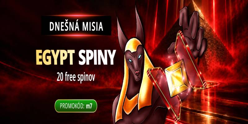MONACObet prináša bonusy: Splňte dnešnú egyptskú misiu a získajte 20 free spinov