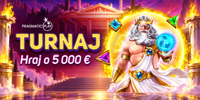 Niké kasíno odpálilo bombu! Pragmatic Play turnaj a v hre dotácia 5 000 €
